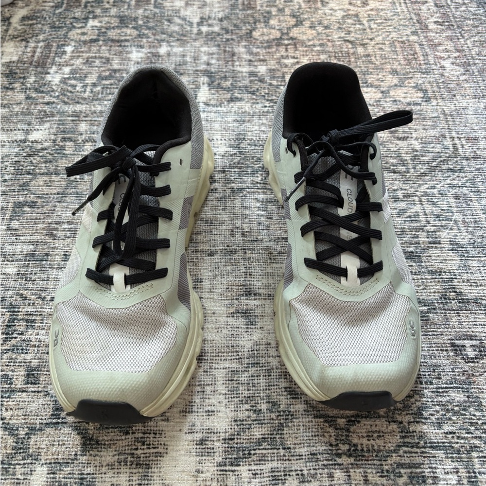 On Women’s Cloudrunner Running Shoes Green/Grey/Black